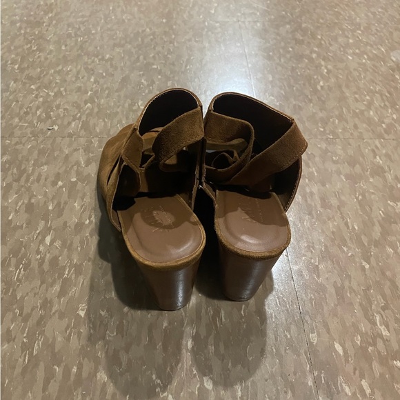 Able Suede Ankle Wrap Wedge - Picture 5 of 6